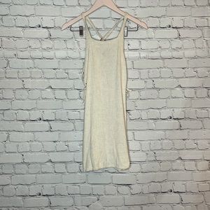Audrey 3 plus 1 dress side ties linen size S